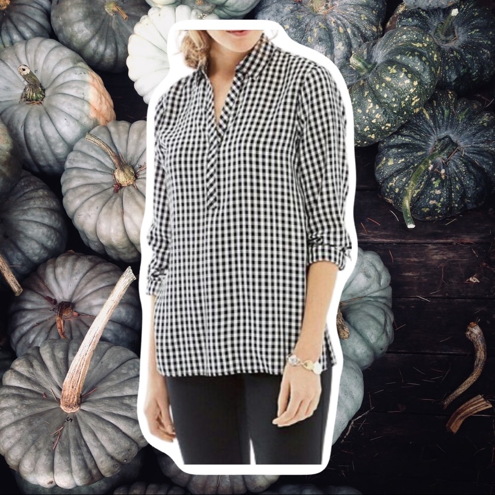 Black white flannel